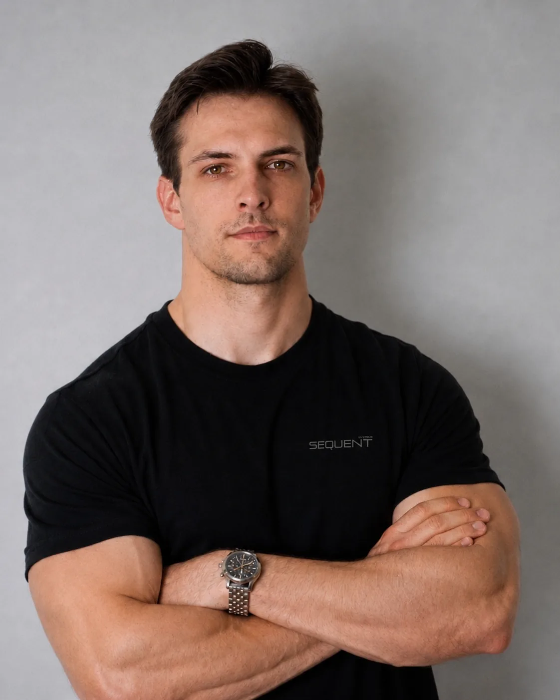 Portrait of Vlad Dibrova on site