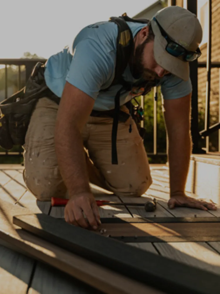 Decks job site