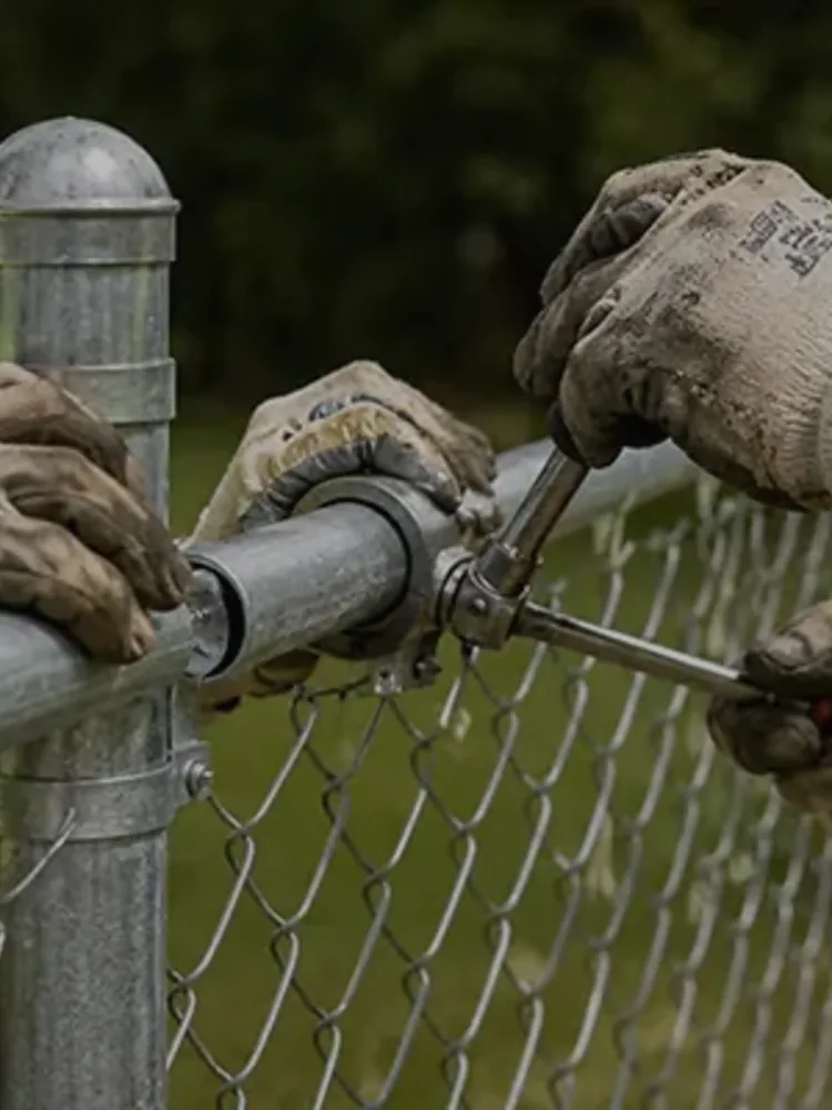 Fencing and gates job site